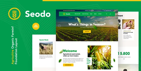 seodo agriculture farming foundation wordpress theme 1