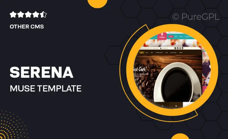 serena muse template