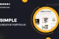 Simple – Creative Portfolio Muse Template