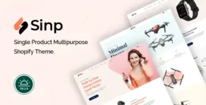 Sinp – Single Product Shop Shopify Theme