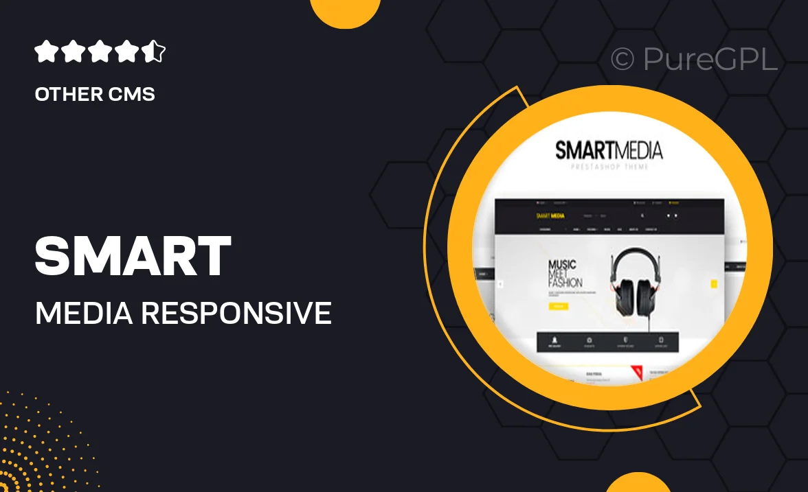 Smart Media Responsive Prestashop 1.6, 1.7 Theme