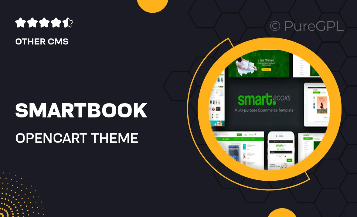 SmartBook – OpenCart Theme