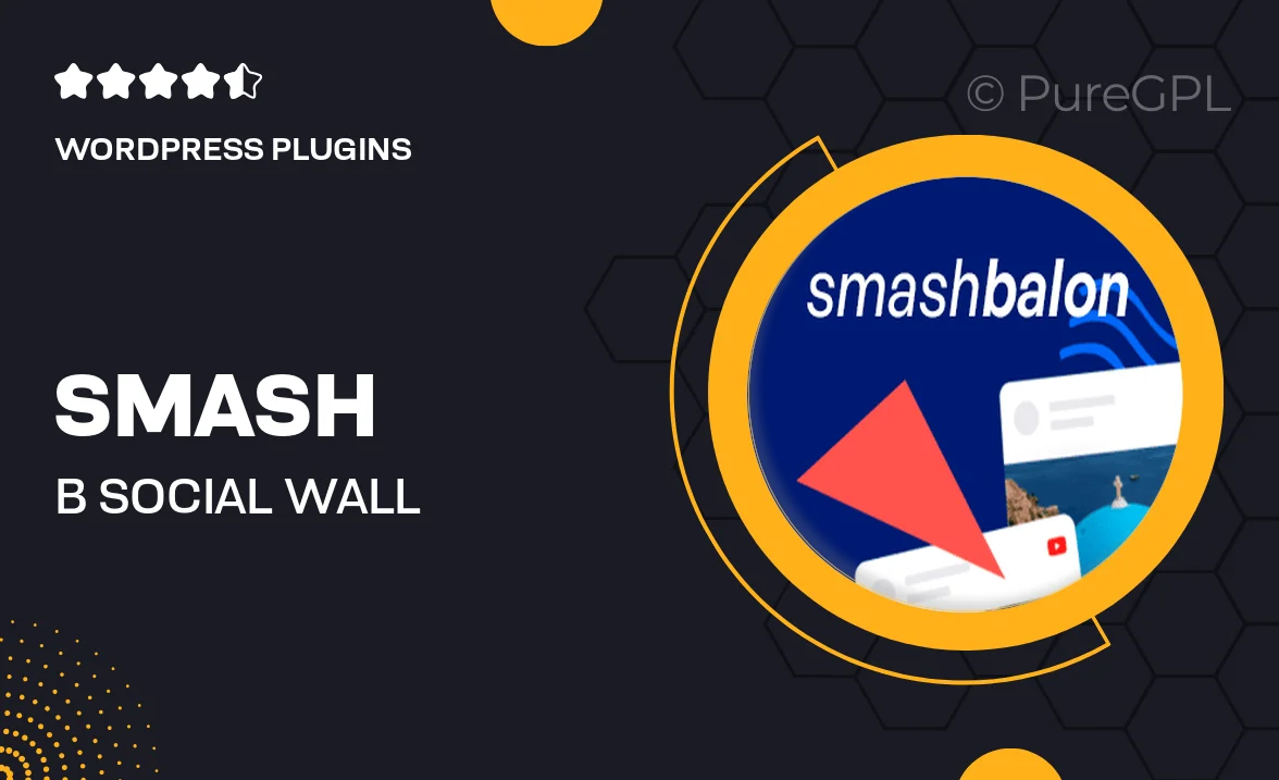 Smash B. | Social Wall