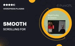 Smooth Scrolling for Elementor