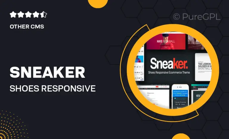 sneaker shoes responsive prestashop theme