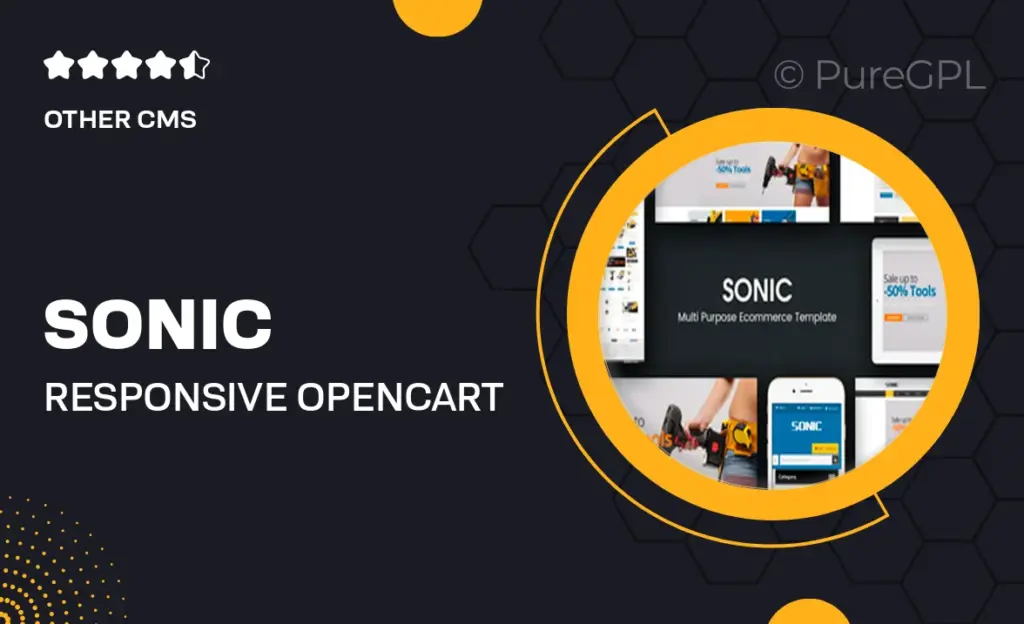Sonic – Responsive OpenCart Theme 16 Sonic – Responsive OpenCart Theme