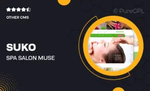 Suko – Spa Salon Muse Template