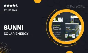 Sunni – Solar Energy Elementor Template Kit
