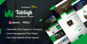 Tabligh – Islamic Institute & Mosque WordPress Theme