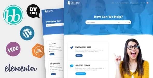 tessera knowledge base support forum wordpress theme 1
