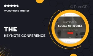The Keynote – Conference / Event WordPress