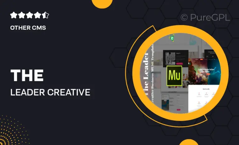 the leader creative business muse template