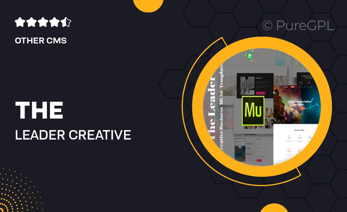 The Leader – Creative Business Muse Template