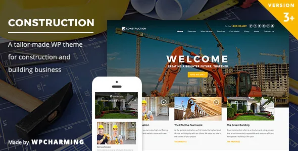 themeforest construction wordpress theme 1