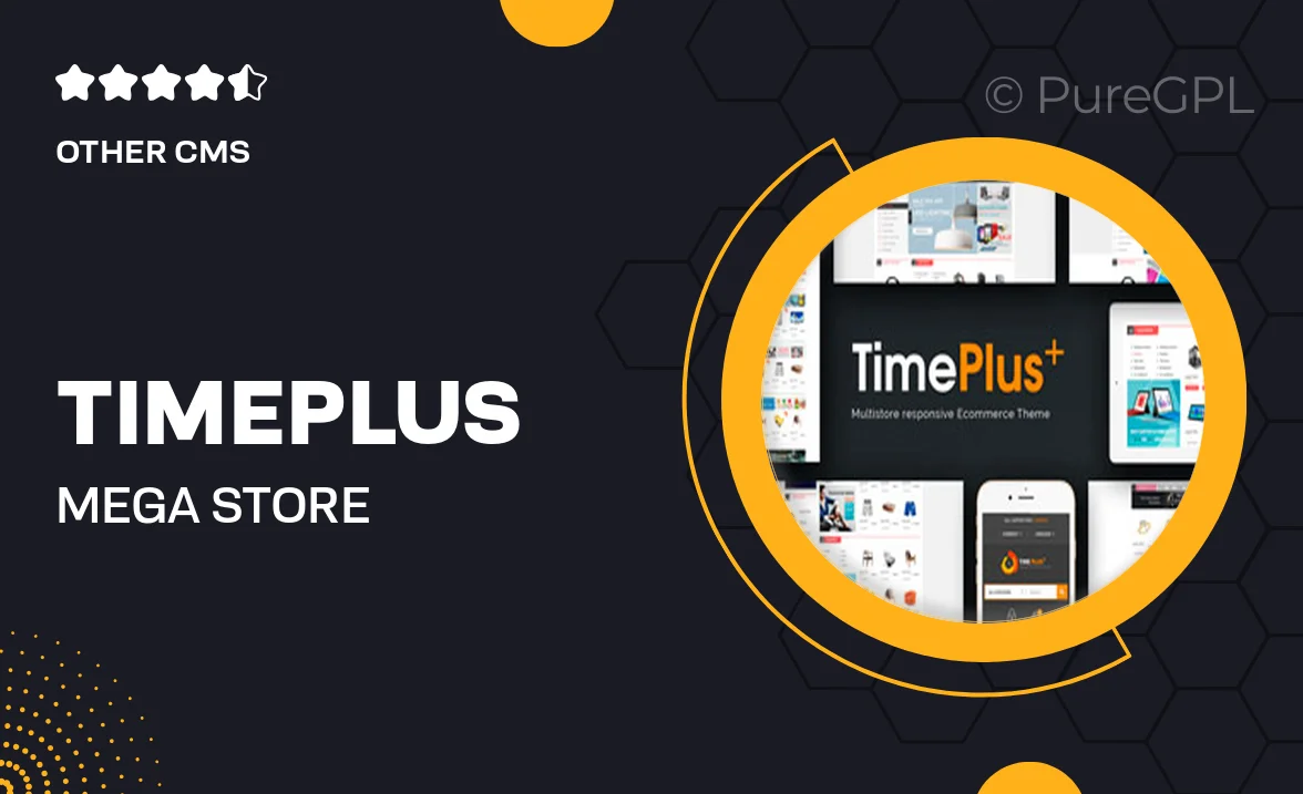 TimePlus – Mega Store Responsive OpenCart Theme