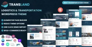 Transland – Transport & Logistics WordPress Theme
