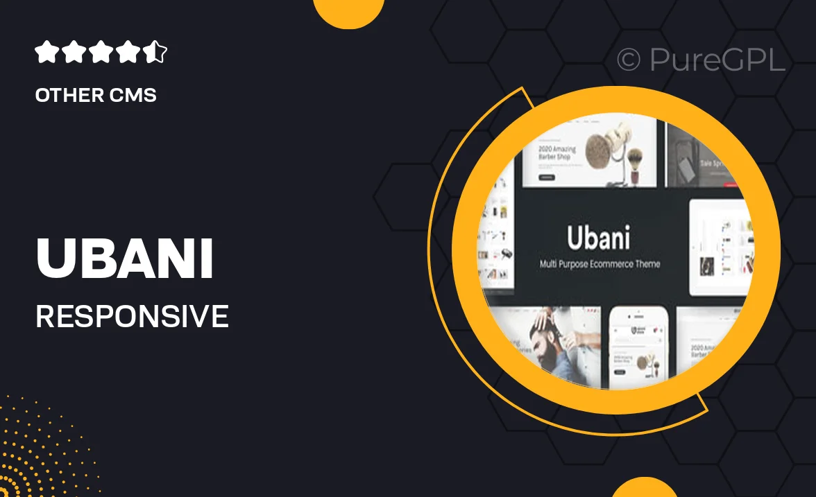 Ubani – Responsive Prestashop Theme