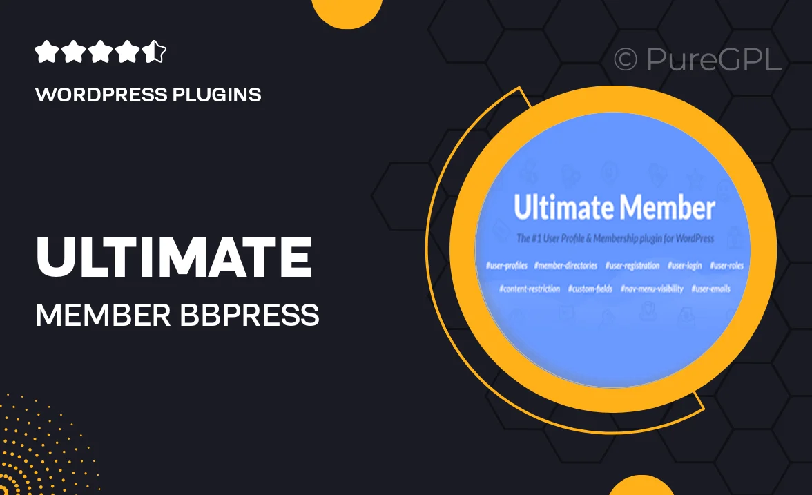 Ultimate member | bbPress