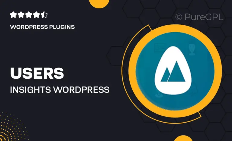 users insights wordpress user management plugin
