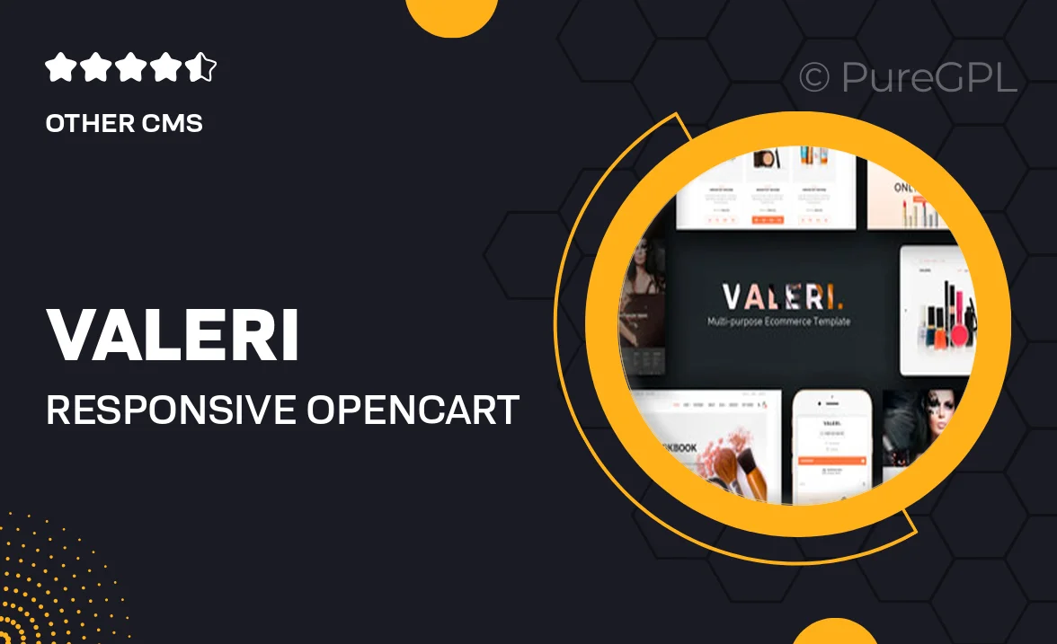 Valeri – Responsive OpenCart Theme For Beauty Spa