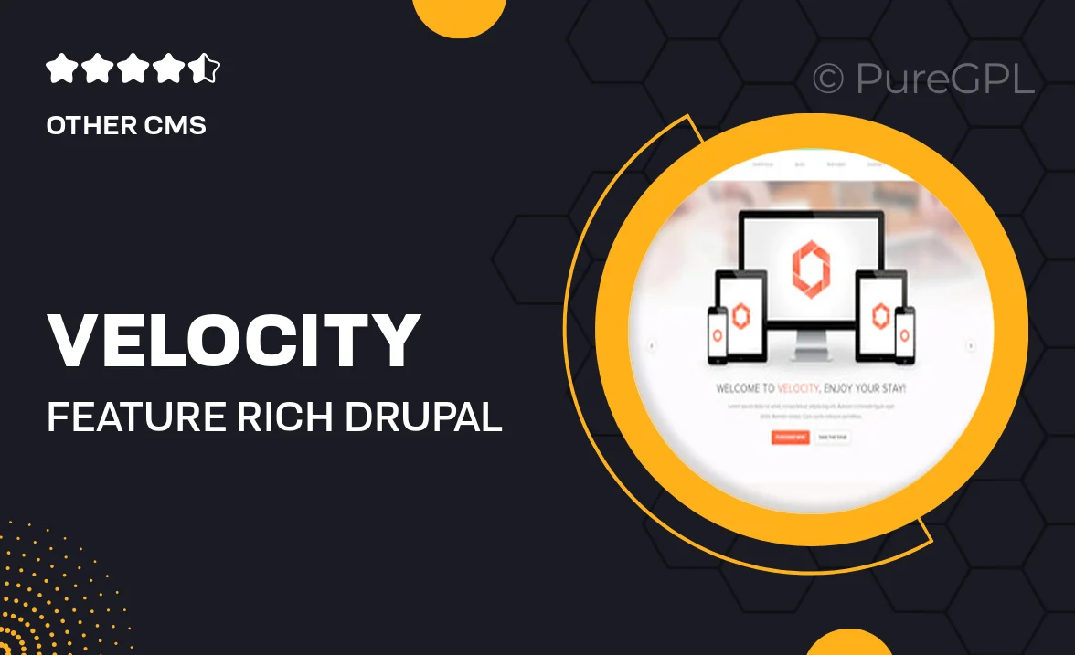 Velocity – Feature Rich Drupal Theme