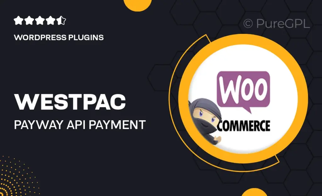 Westpac PayWay API Payment Gateway 24 Westpac PayWay API Payment Gateway