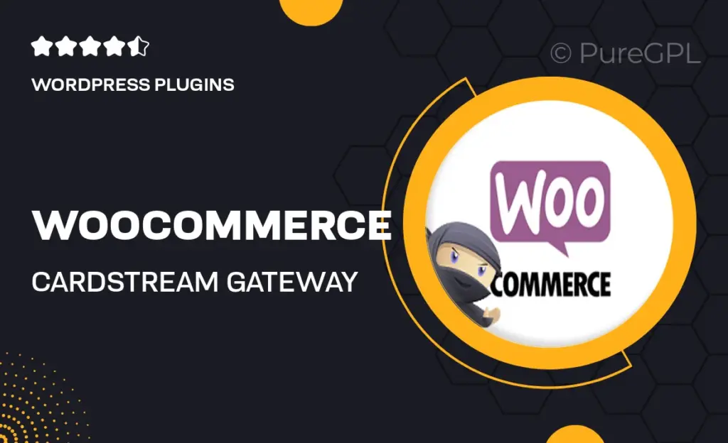 Woocommerce | CardStream Gateway 45 Woocommerce | CardStream Gateway
