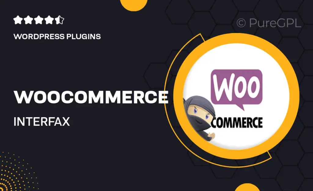 Woocommerce | InterFax Integration 15 Woocommerce | InterFax Integration