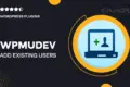 Wpmudev | Add Existing Users