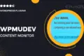 Wpmudev | Content Monitor