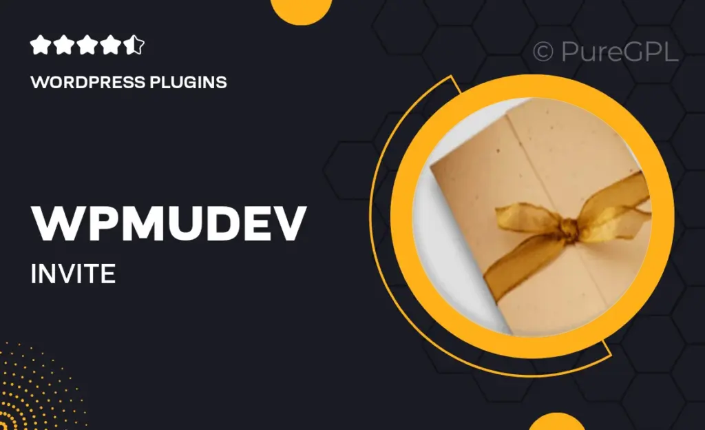 Wpmudev | Invite 40 Wpmudev | Invite