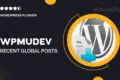 Wpmudev | Recent Global Posts Widget