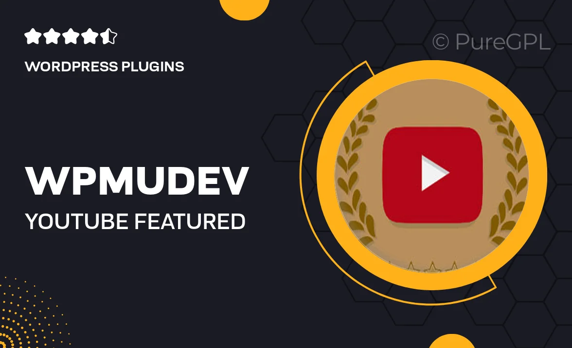 Wpmudev | Youtube Featured Video