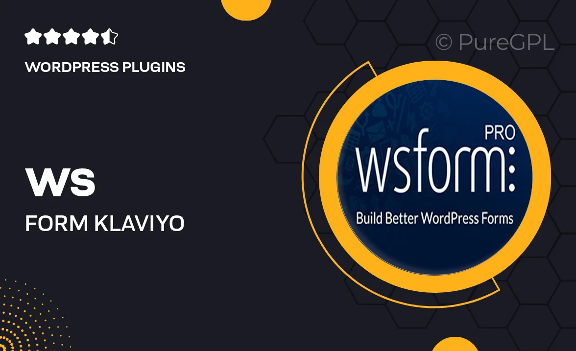 Ws form | Klaviyo