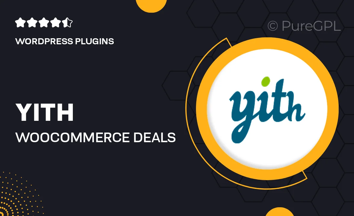 Yith | WooCommerce Deals Premium