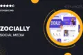 Zocially – Social Media Marketing & Analythic Elementor Template Kit