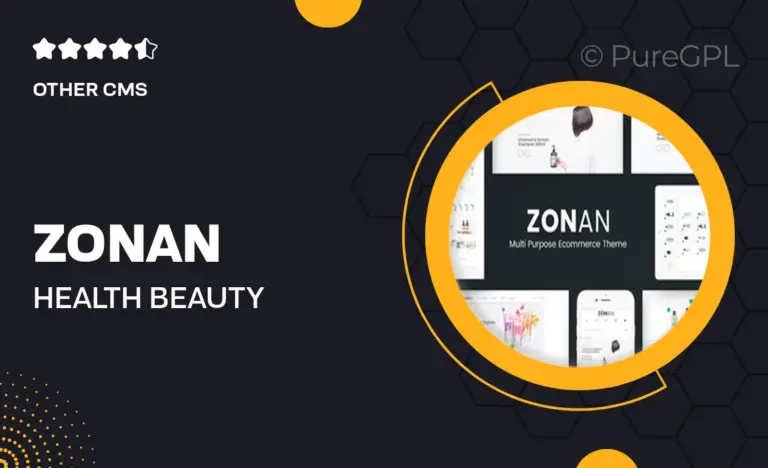 zonan health beauty prestashop theme