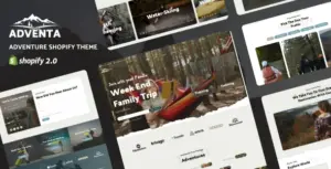 Adventa – Travel & Adventure Store Shopify Theme