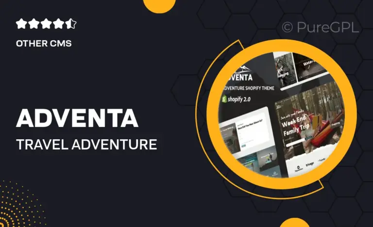 adventa travel adventure store shopify theme