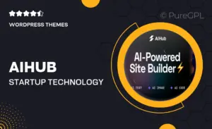 AIHub – Startup & Technology WordPress Theme