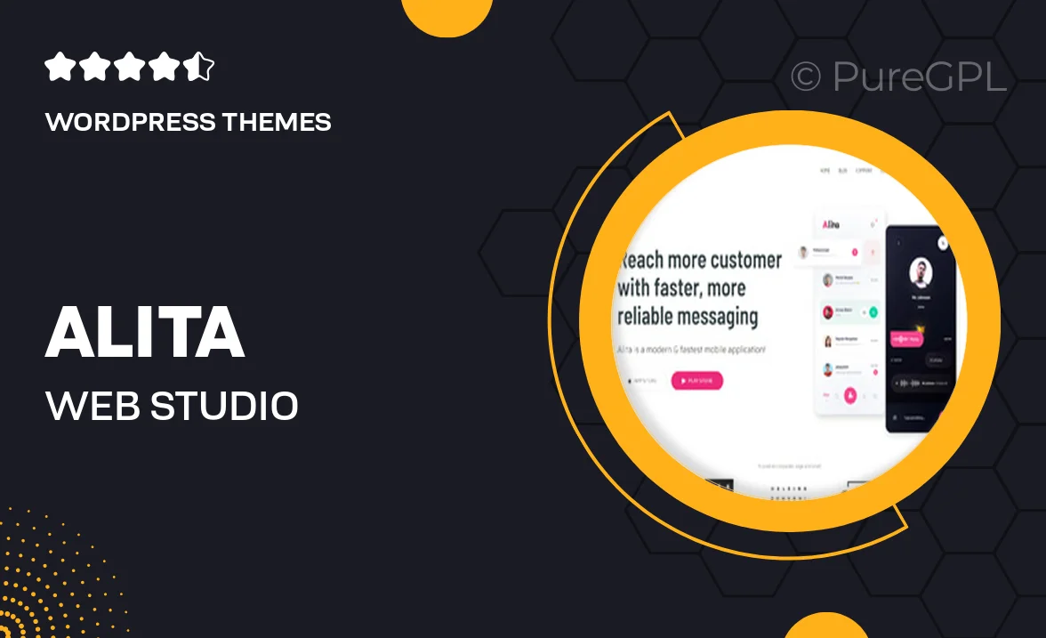 Alita – Web Studio WordPress Theme