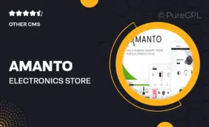 Amanto | Electronics Store Shopify Theme