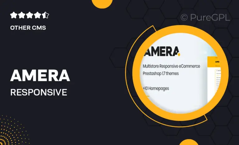 amera responsive prestashop 1 7 theme