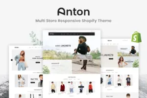 Anton – Multi Store Responsive Shopify Theme