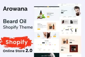 Arowana – Beard Oil Shopify Theme