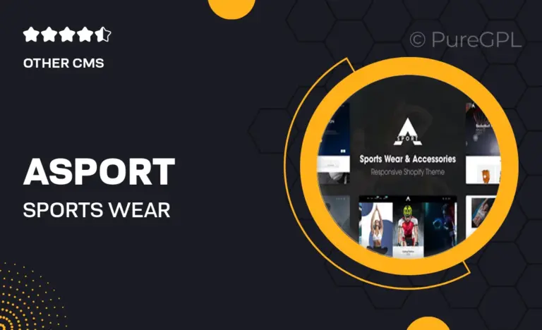 asport sports wear accessories shopify theme