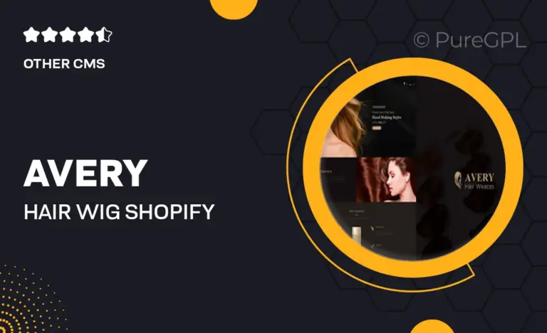 avery hair wig shopify theme