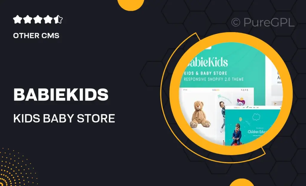 BabieKids – Kids & Baby Store Shopify 2.0 Theme 8 BabieKids – Kids & Baby Store Shopify 2.0 Theme