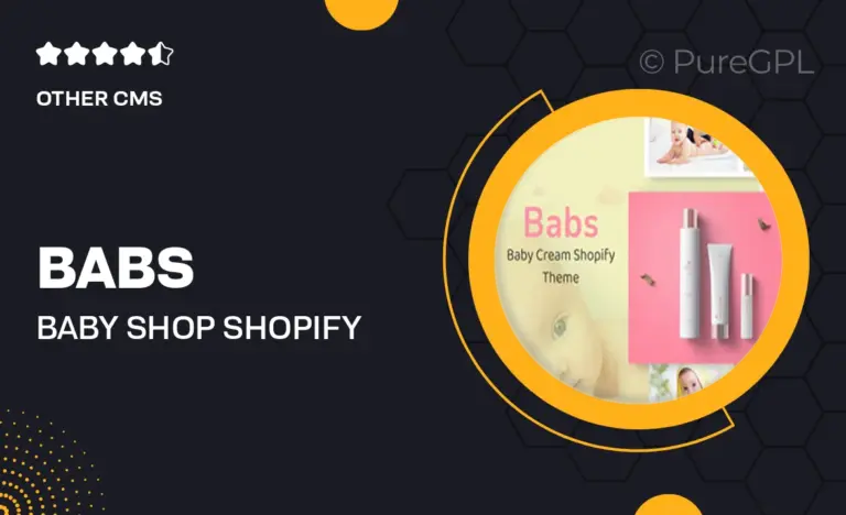 babs baby shop shopify theme