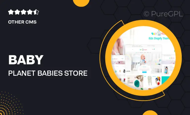 baby planet babies store shopify theme
